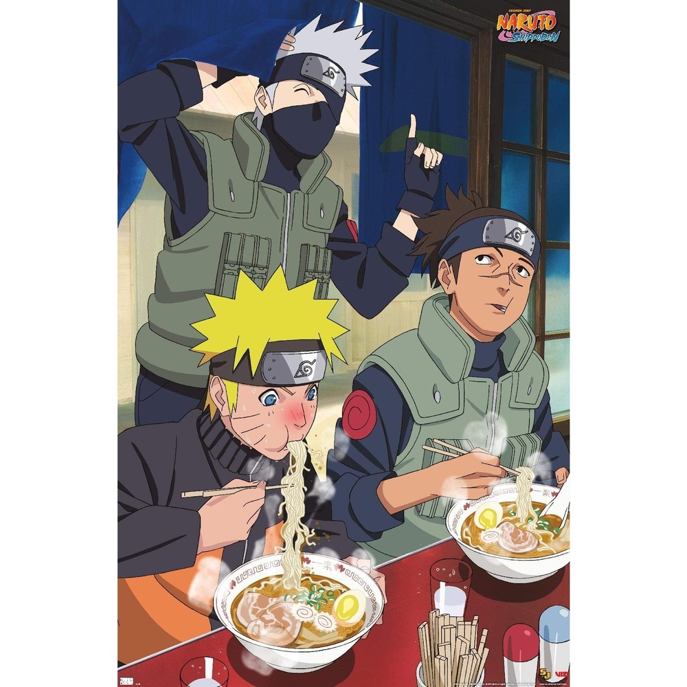 Naruto Shippuden - Food Wall Poster